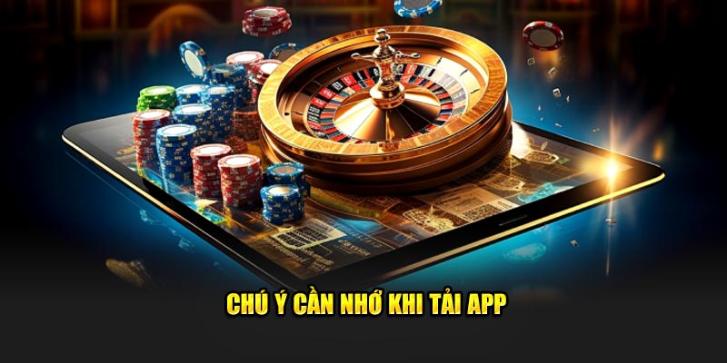 Chú ý cần nhớ khi tải app